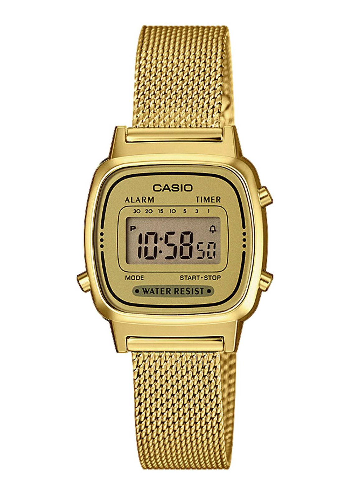 Casio Collection Damenuhr Gold LA670WEMY-9EF