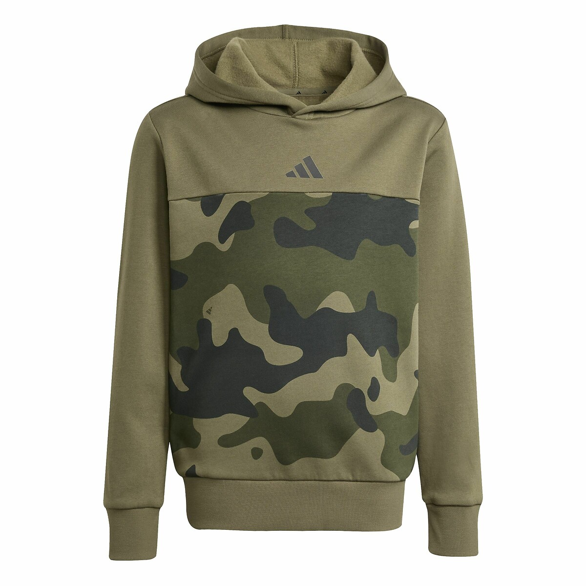 ROUPAS ESPORTIVAS ADIDAS<br>Moletom fechado em fleece escovado