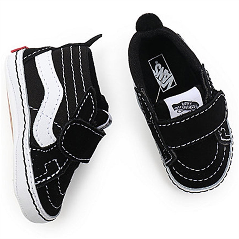 IN SK8-Hi Crib Sneakers Black/True White