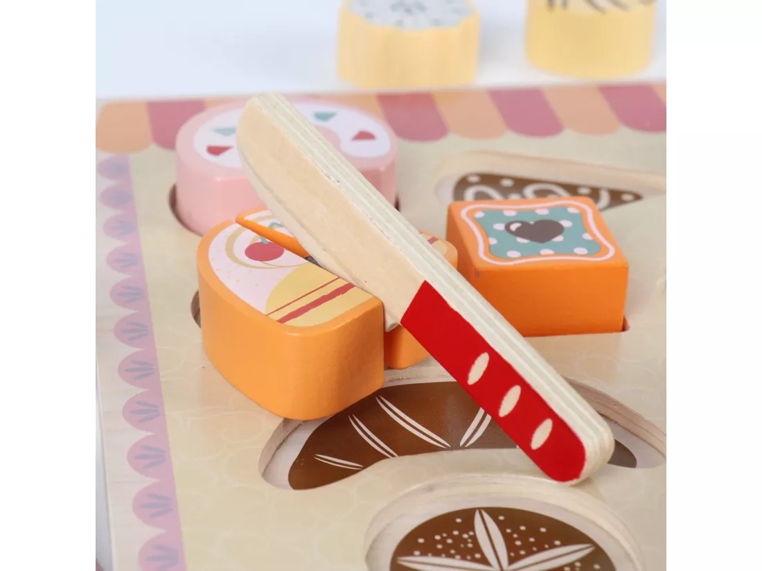 Jeu Set de Boulangerie pour Enfants Myrcia À partir de 3 ans Bois Multicolore