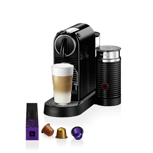 Nespresso Citiz & Milk D123 Kaffemaskine, Black