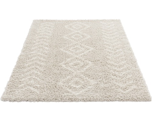 Etnisch tapijt, crème/beige, 80x150 cm