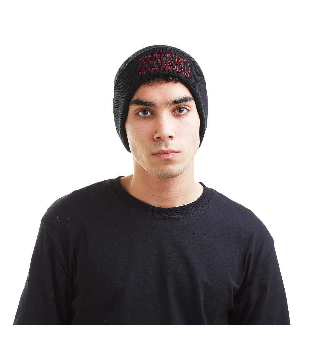 Marvel - Bonnet - Homme (Noir) - UTTV235