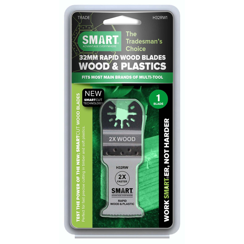 SMART precisie invalzaagblad hout 32x52mm