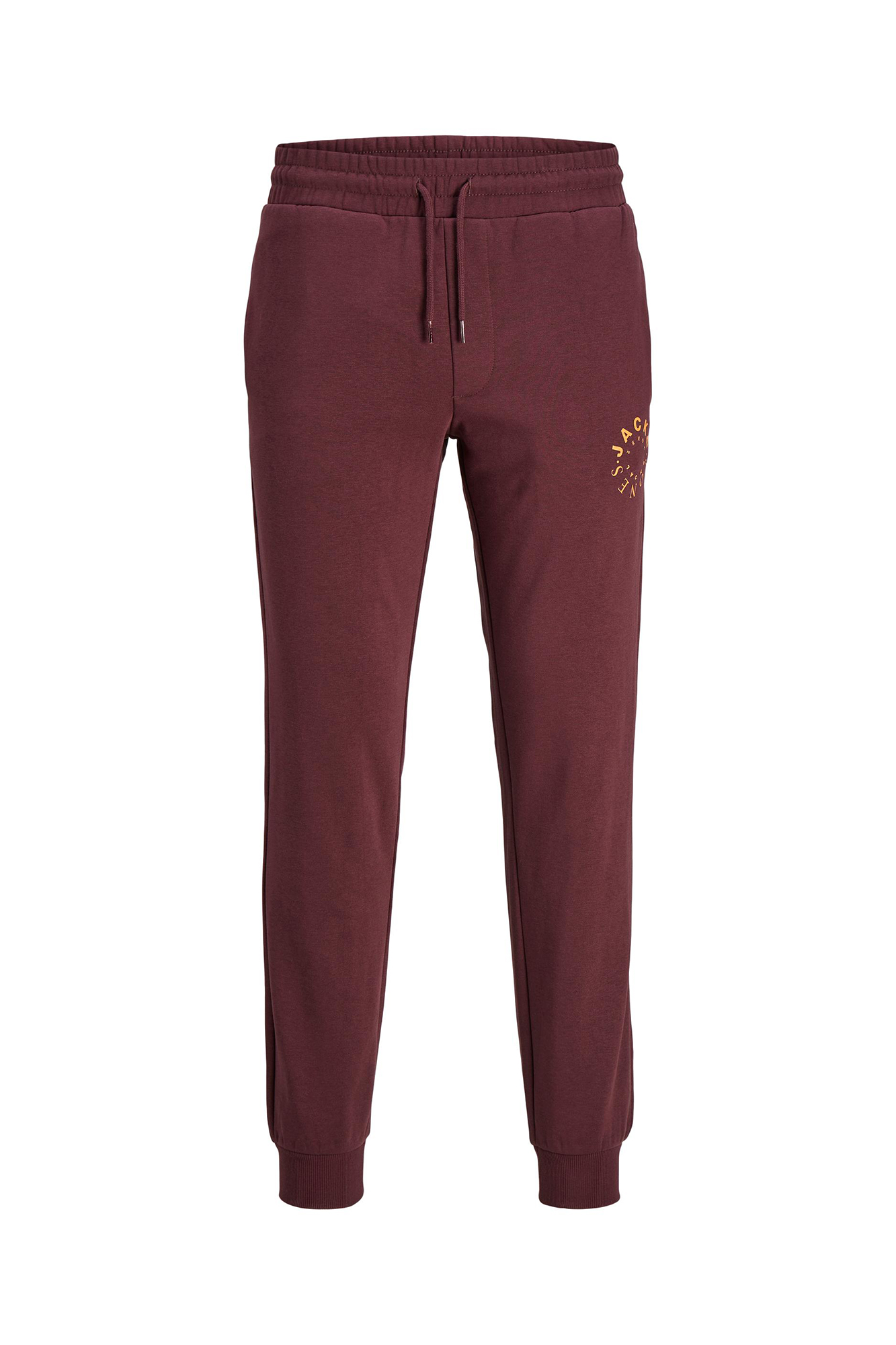 Calça jogger com estampa de logo circular