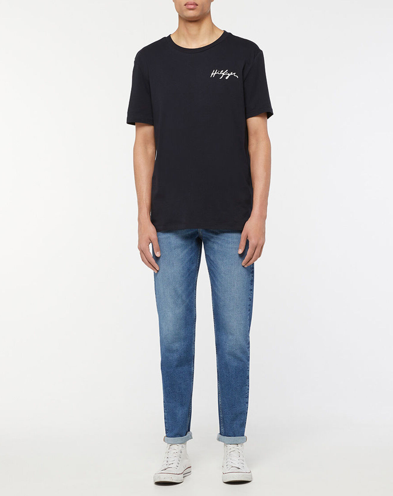 Tommy Hilfiger T-Shirt Crew Neck bleu marine
