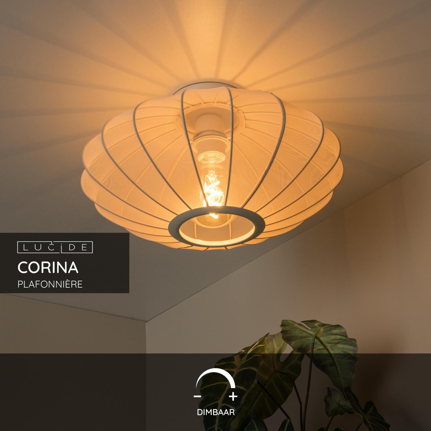 Lucide CORINA PlafonniÃ¨re - Beige