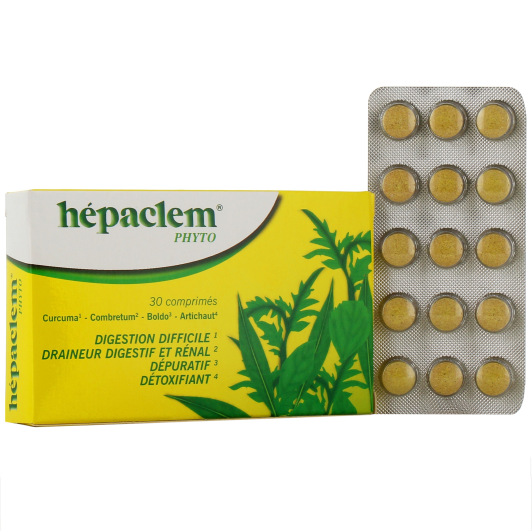 Hepaclem Phyto : digestion difficile - Plantes pour mieux digérer