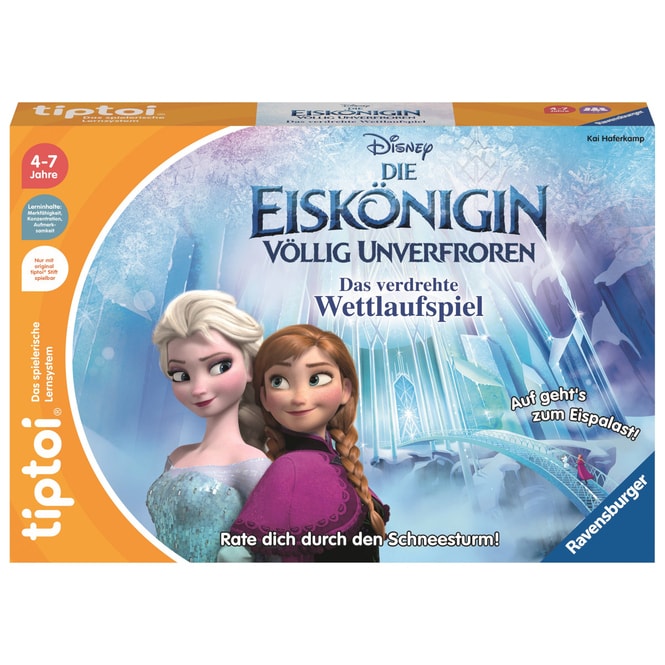 tiptoi® Spiel -  Die Eiskönigin völlig unverfroren - Das verdrehte Wettlaufspiel