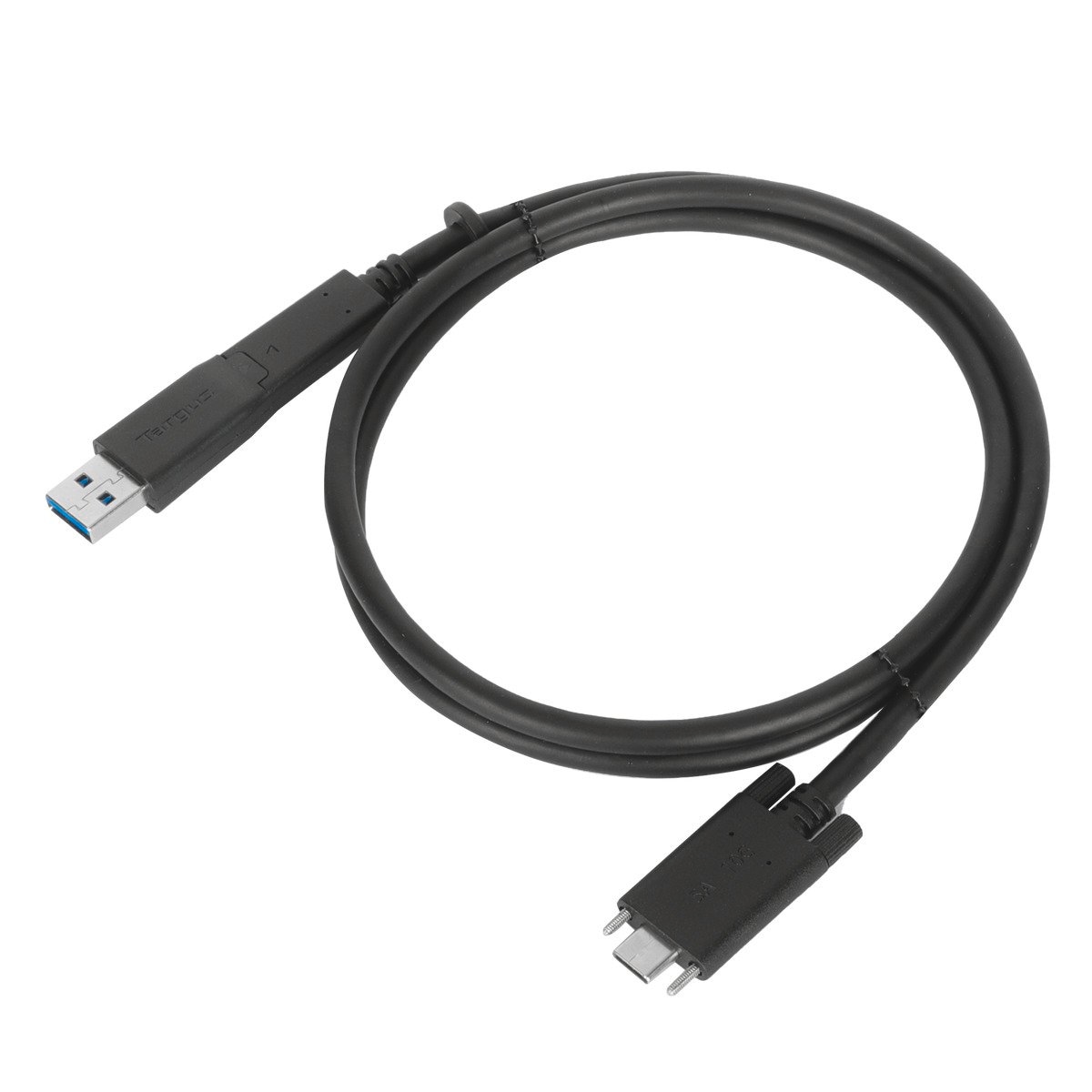 Targus USB-Kabel »USB-C zu USB-C Dock Kabel mit USB-A Tether Adapter« USB Typ A | USB-C 100 cm