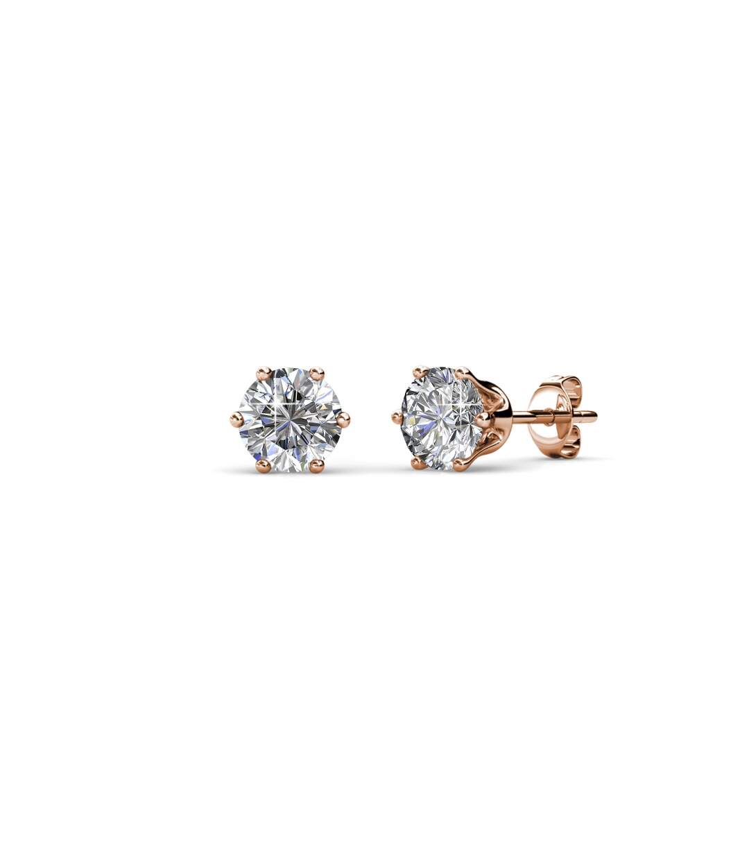 Parures Birth Stone - Or Rosé et Cristal