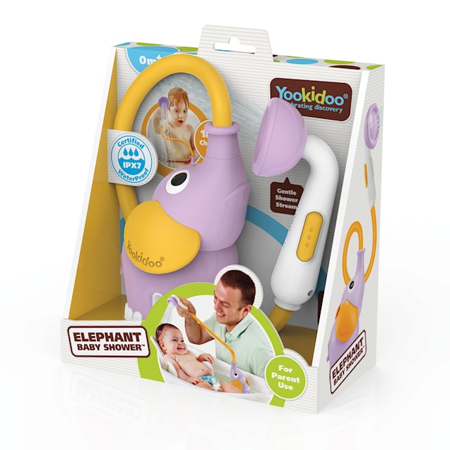Yookidoo Babydusch Elefant, Lila