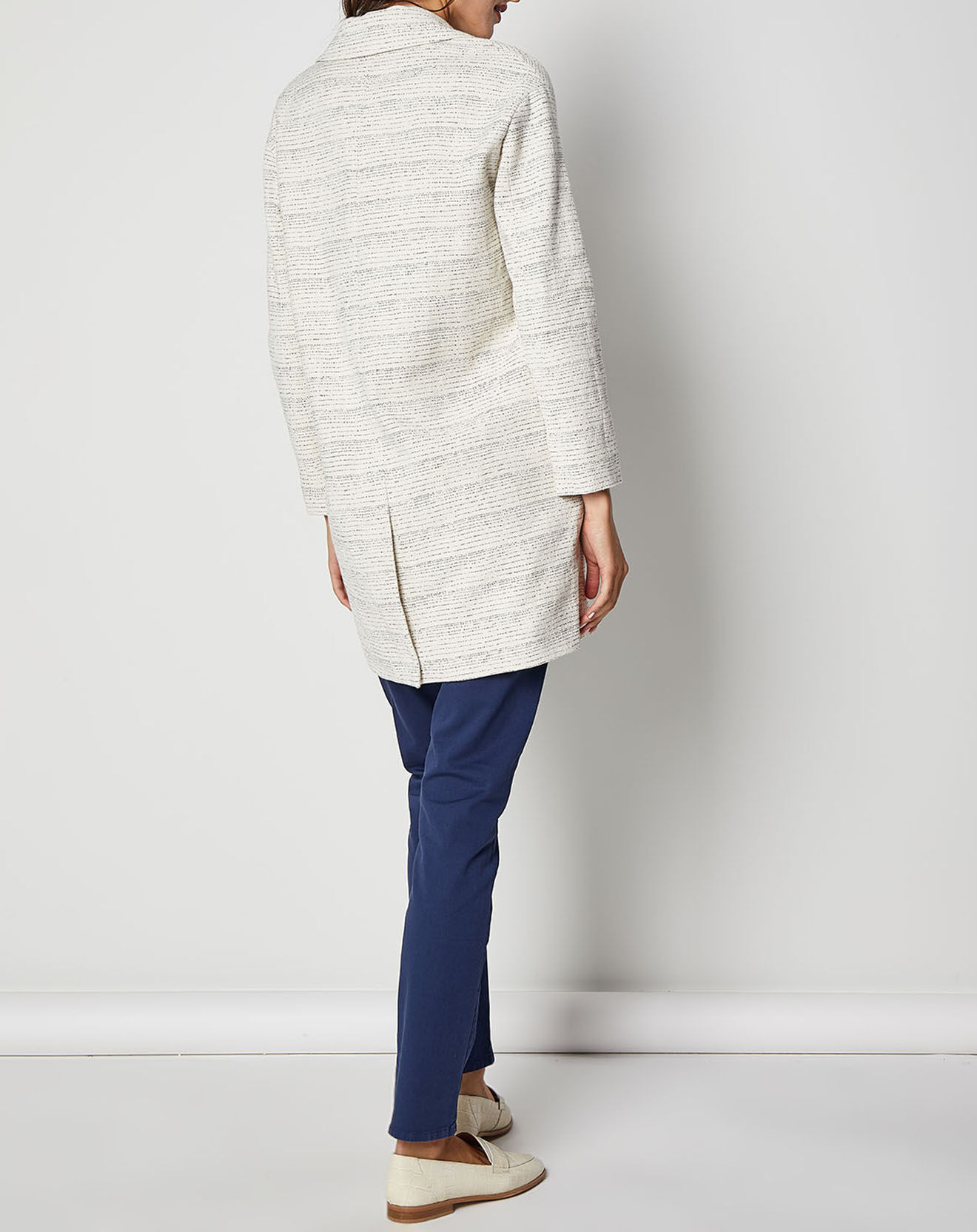 Swildens Manteau Qoeil blanc/bleu