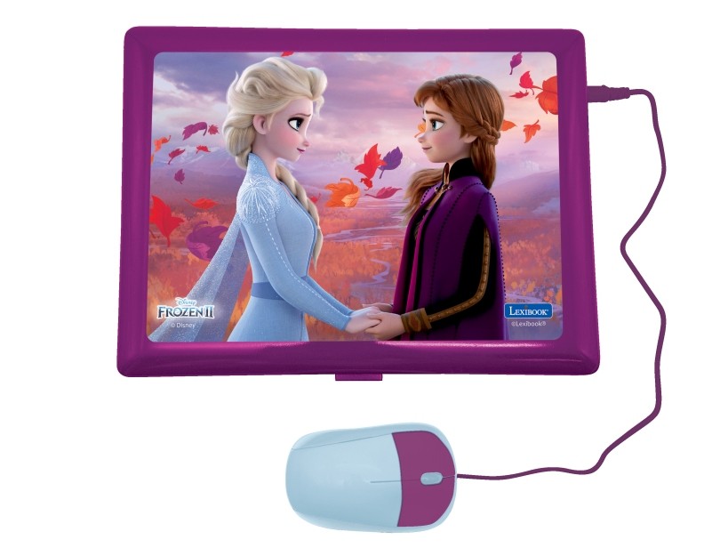 Lexibook - Disney Frost - Tosproget Lærerig Bærbar (DK/NO)