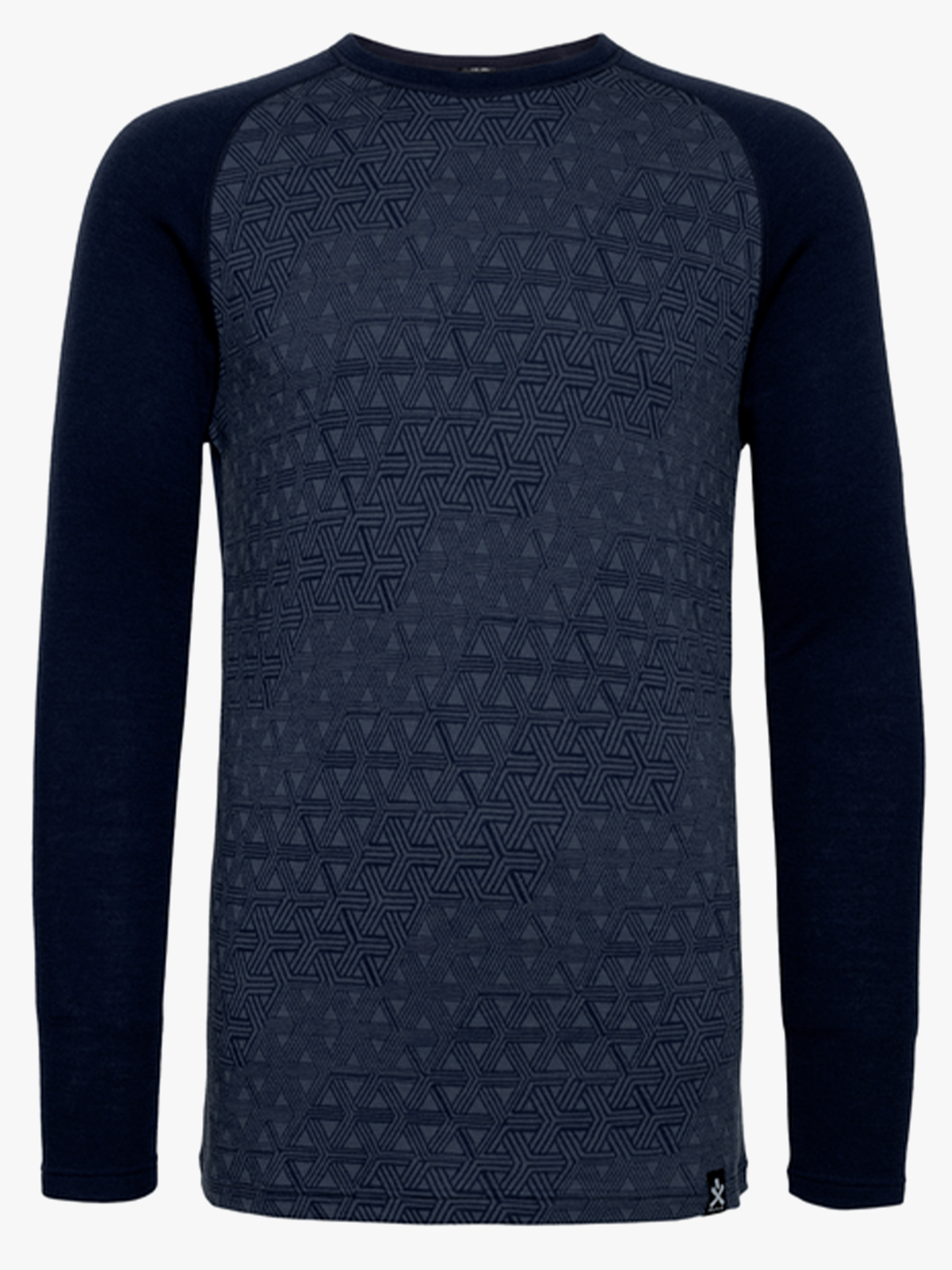 Geo Merino Wool Crew