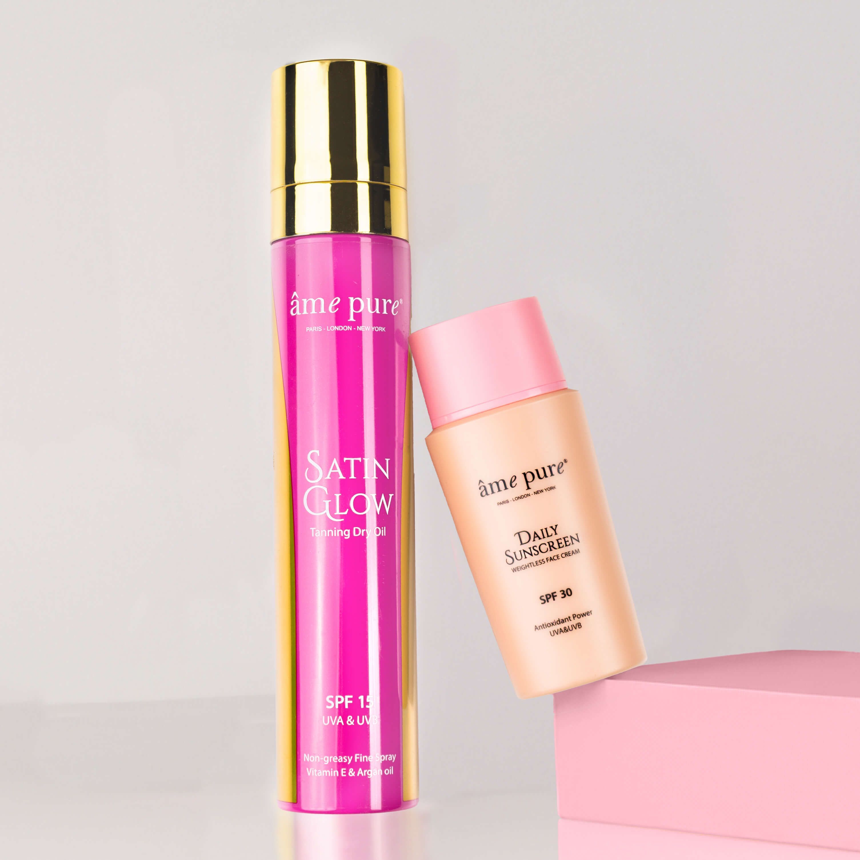 âme pure Sonnenschutz-Set | Gesicht und Körper