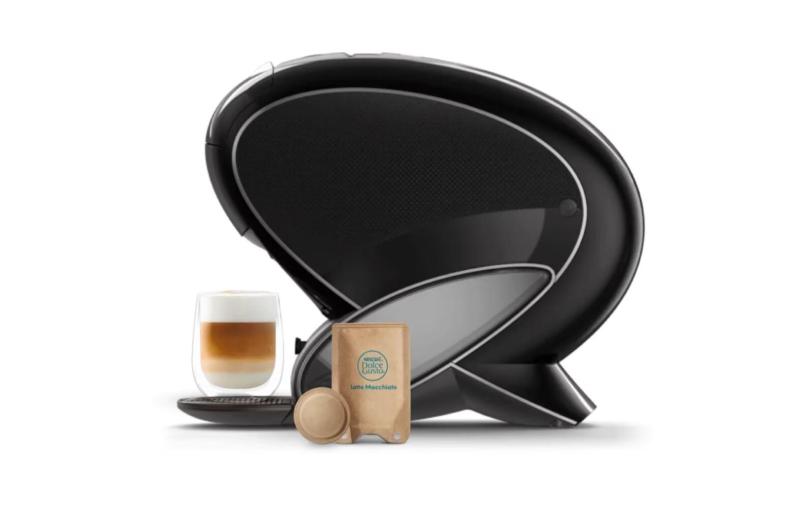 Nescafé Dolce Gusto NEO Barista Schwarz<br>Einfache Zubereitung von Espressos, Ristrettos, Lungos, Americanos und Slow Brew-Getränken
