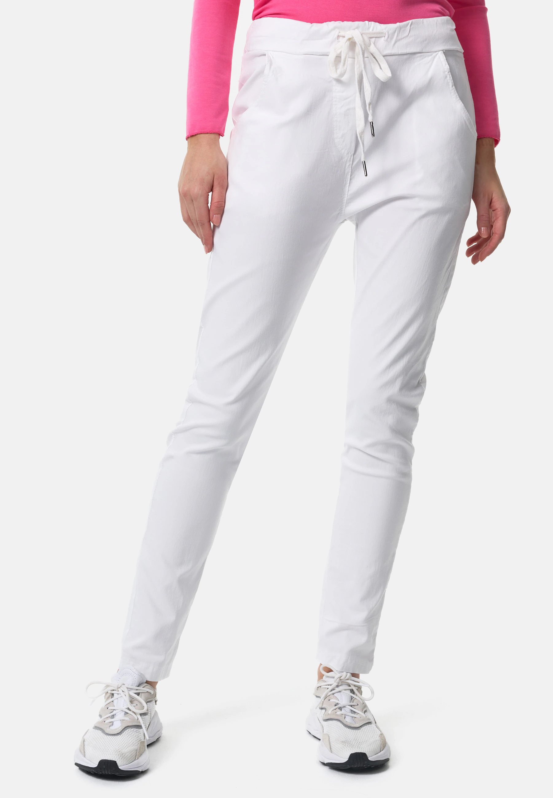PM SELECTED Damen Schlupfhose Legere Outdoor Freizeithose mit Taschen in Einheitsgröße PM18
