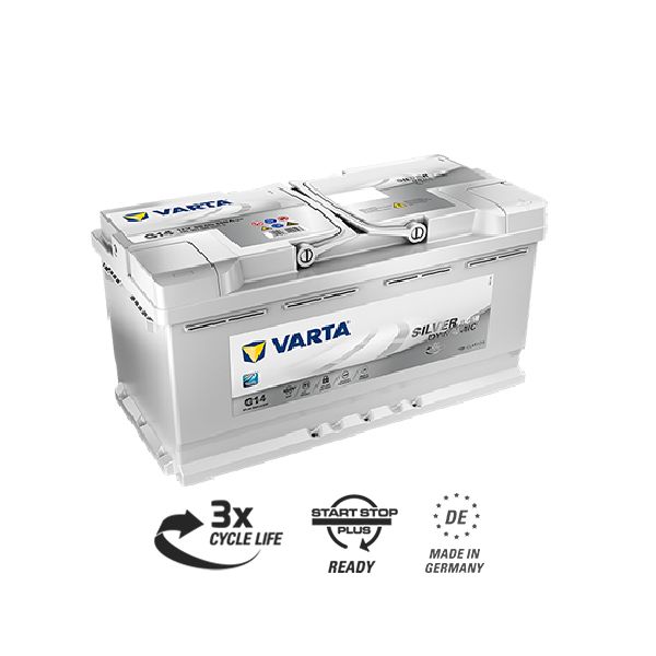 Varta Bateria Auto Silver Dynamic AGM G14 12V 95Ah 850A