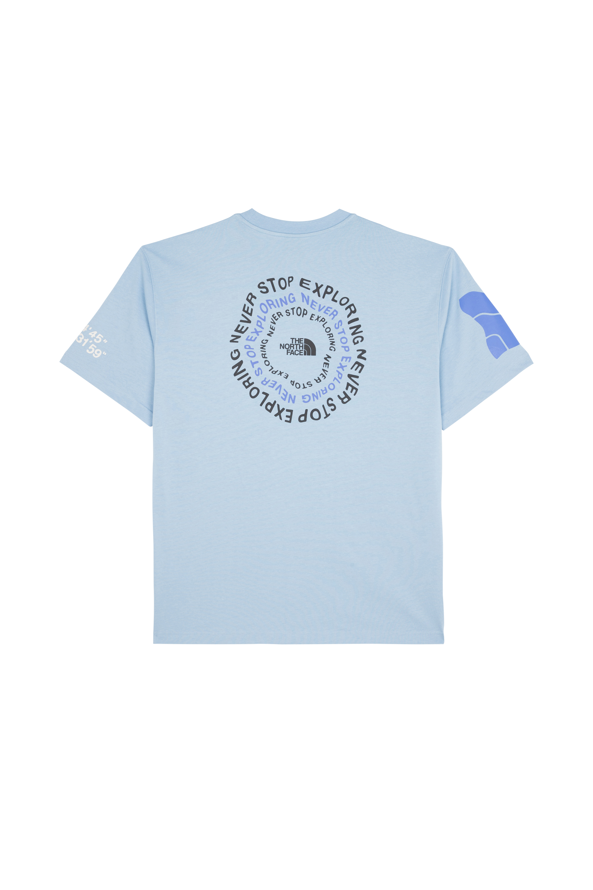 THE NORTH FACE T-shirt  GRAPHIC S/S Bleu