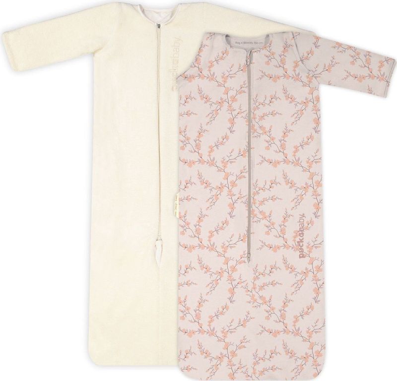 Puckababy Slaapzak 4 Seizoenen Baby - Zomerslaapzak en Winterslaapzak (6m-2,5j) - TOG 0.25 tot TOG 2.5 - Blossom