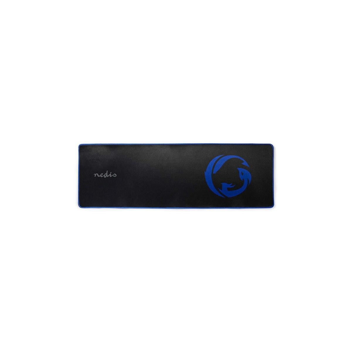 Nedis Gaming musematte | Gummi / Mikrofiber | Sort