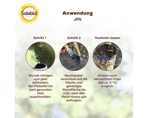 Solabiol Bio Tree Wound Sealant, geschikt voor biologische landbouw, 100% natuurlijke ingrediënten, 1 kg
