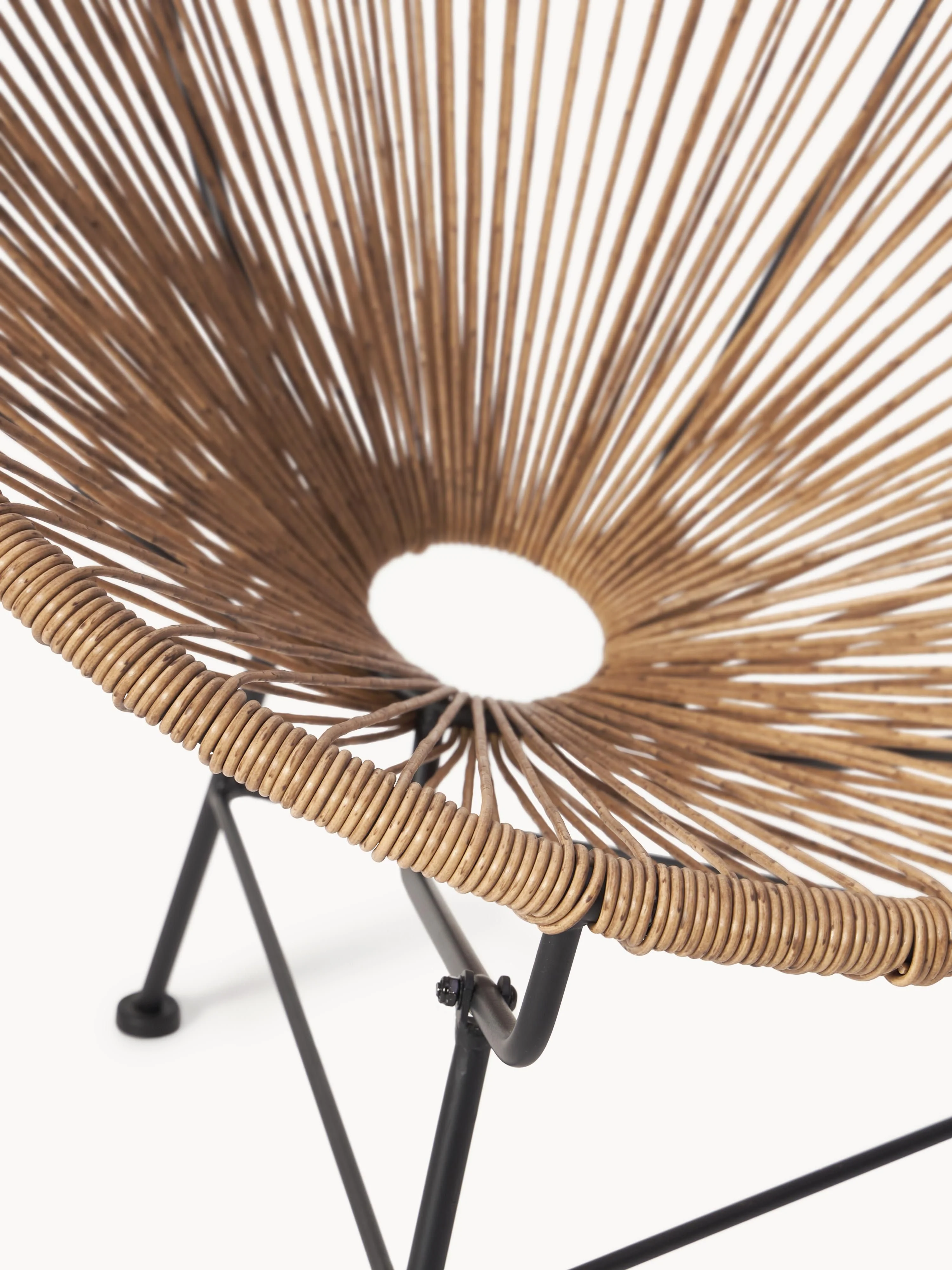 Loungefauteuil Bahia van kunststoffen vlechtwerk