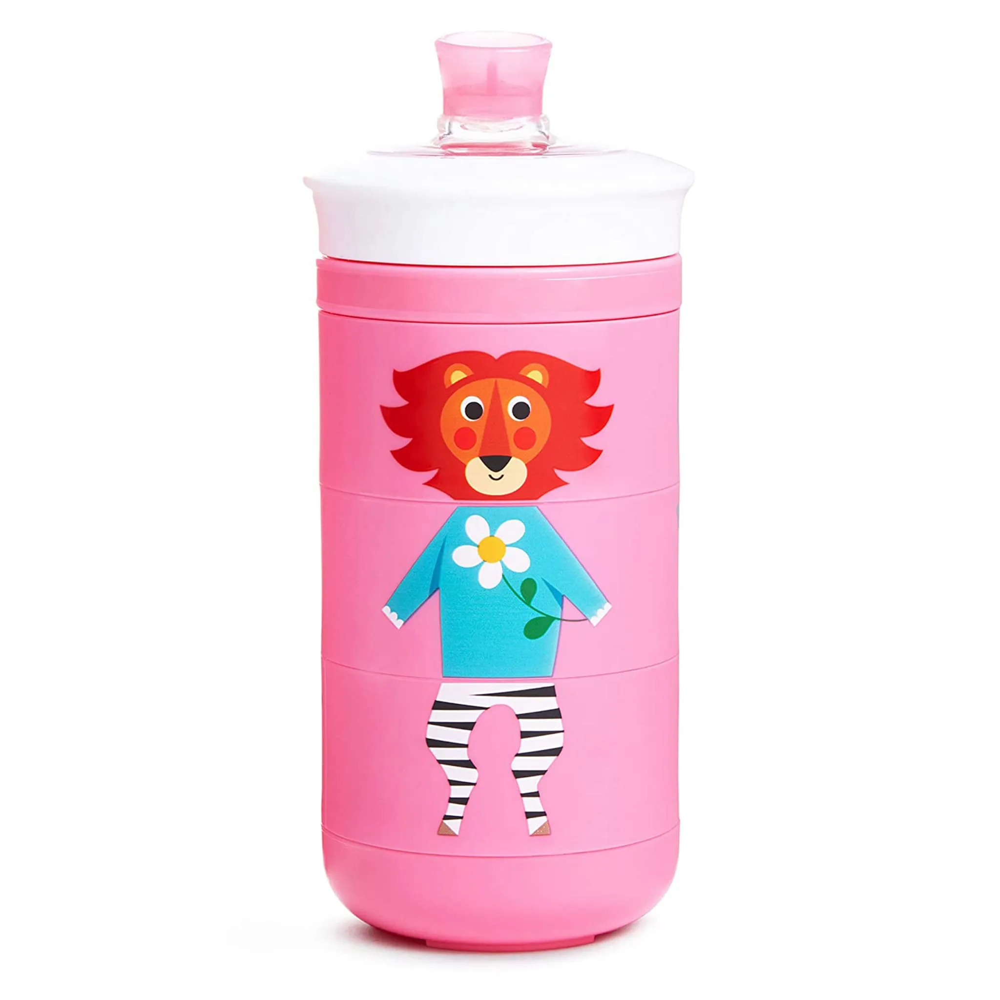 Munchkin Tasse Twisty 9oz - Animaux Roses