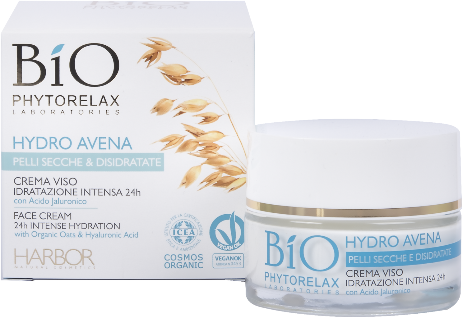 PHYTORELAX LABORATORIES  Hydro Oat 24H Intense Hydration Face Cream, 50 ml