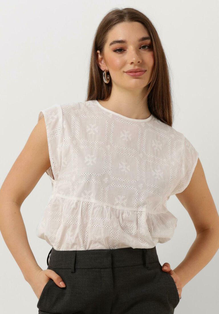 MODSTR\u00D6M witte modstr&ouml;m top hollynmd top