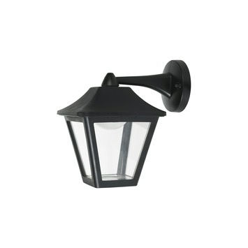 OK buitenlamp zwart down