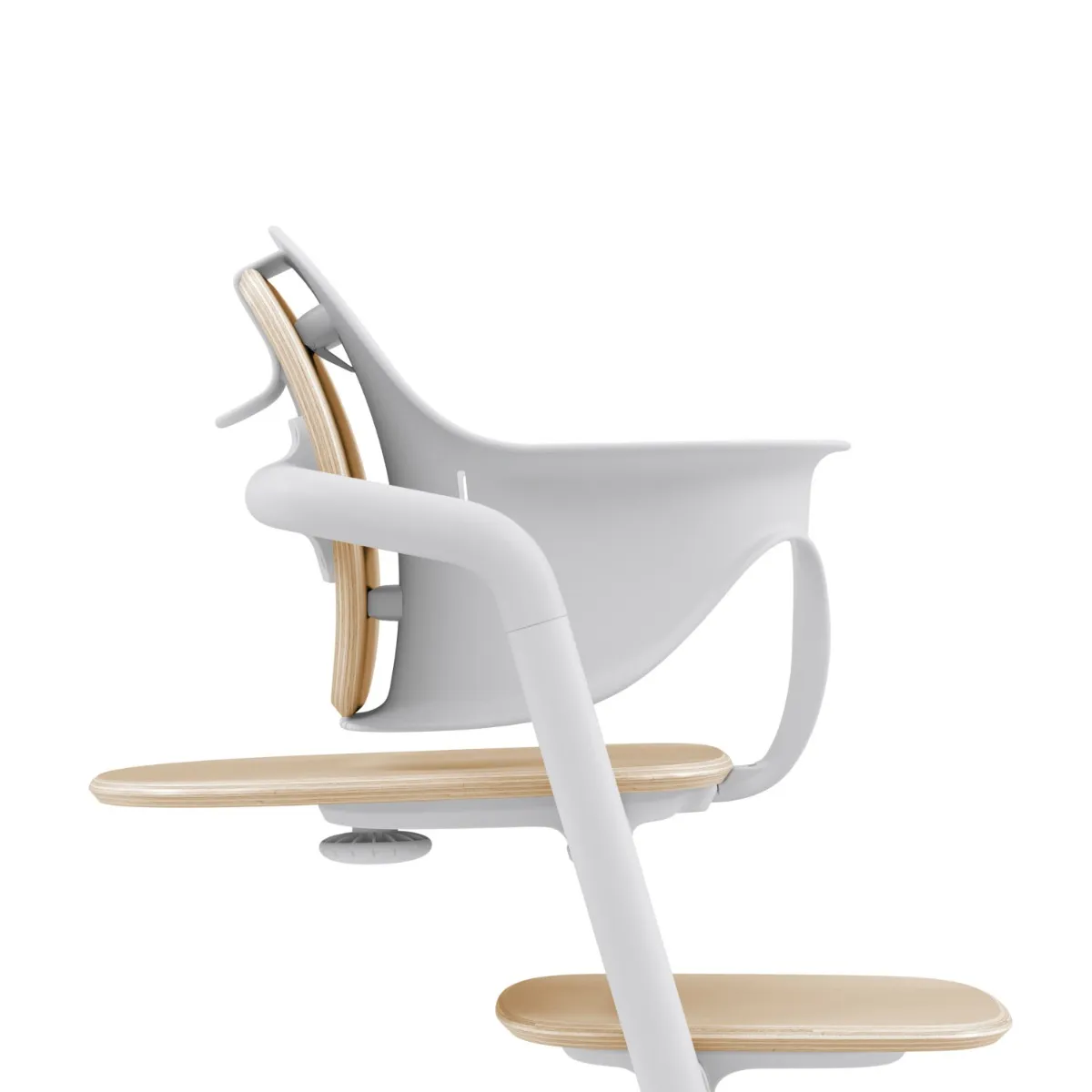 Cybex Ensemble chaise Haute 3-en-1 Lemo + Siège nouveau-né - Sable Blanc