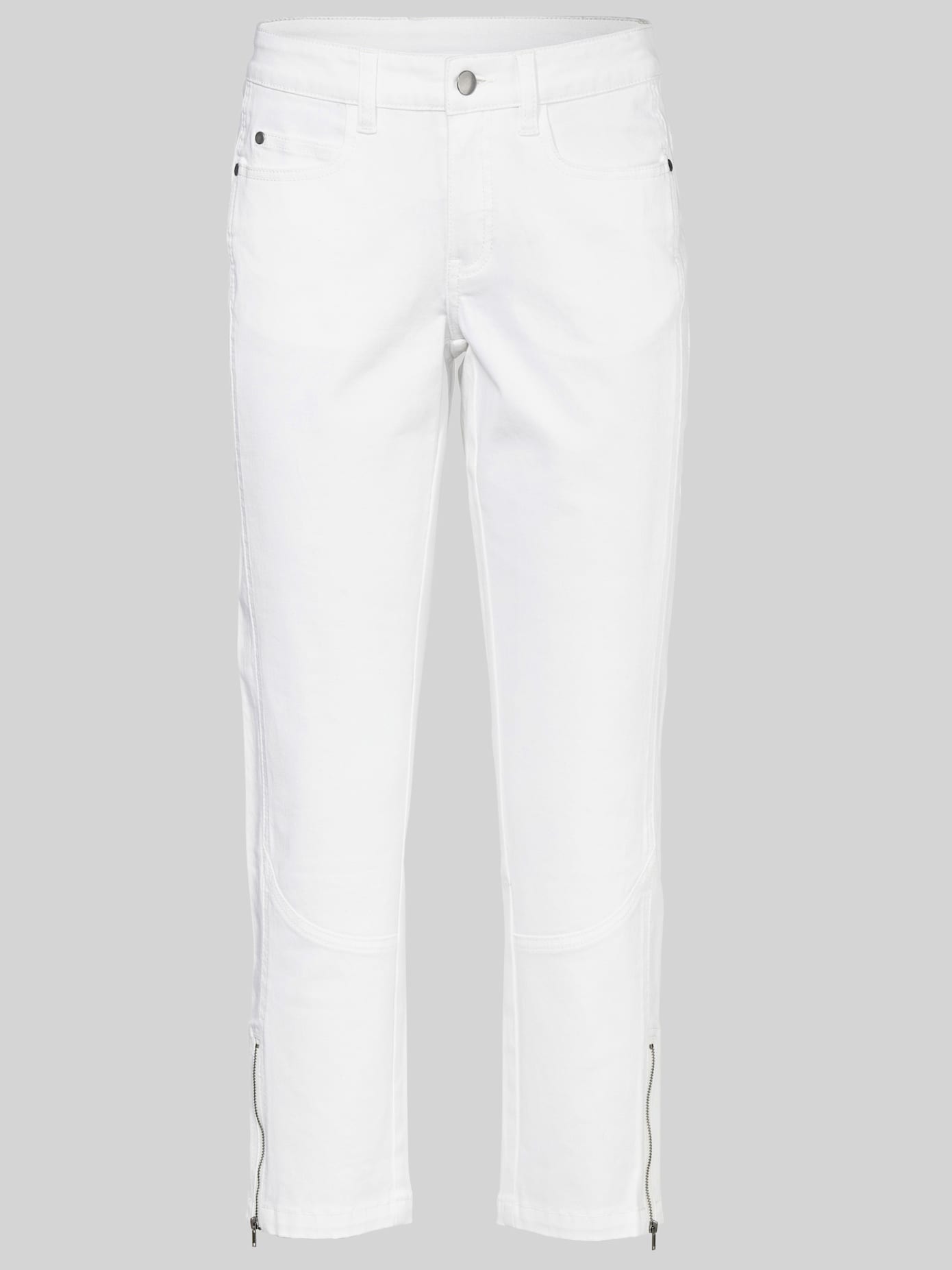 Pantalon effet ventre plat coupe skinny