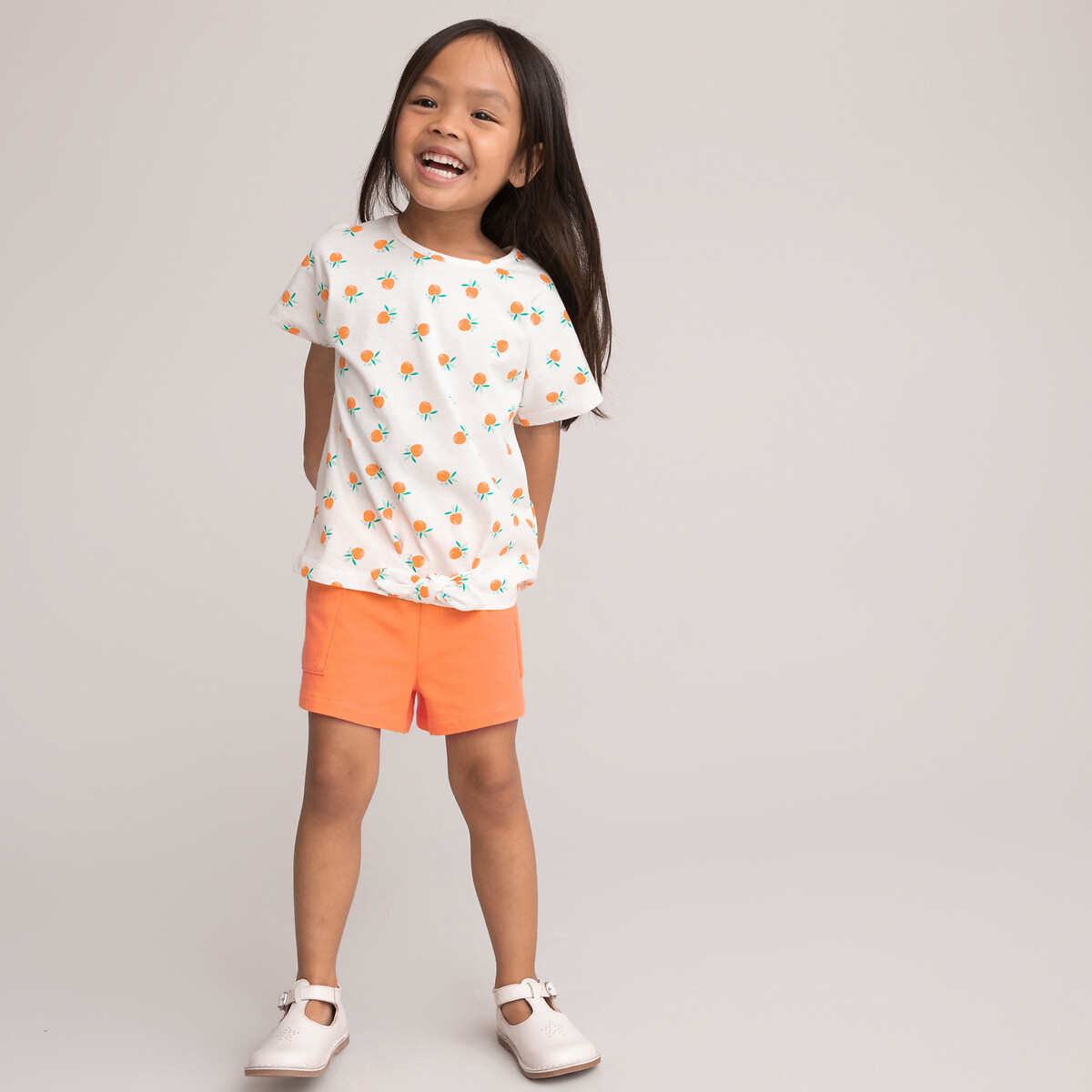 COLEÇÃO LA REDOUTE<br>Conjunto de 2 peças em algodão