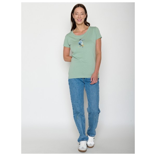 GreenBomb - Women's Bird Look Loves T-Shirt - T-shirt