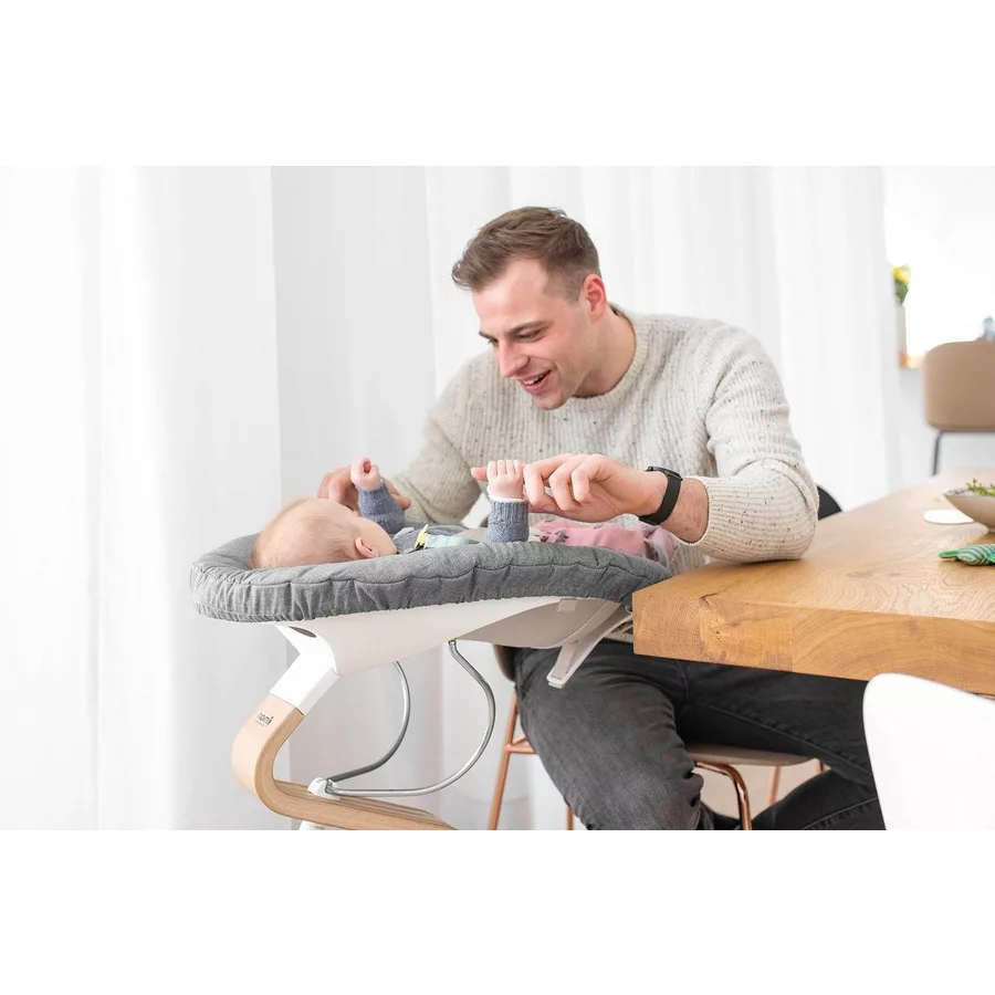 STOKKE® Nomi® Newborn Set weiß  grau pink