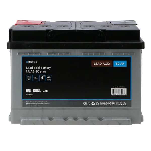 Batterie acide de démarrage 12V 80-95Ah MESTIC