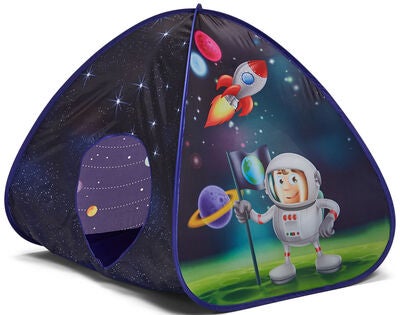 Cloudberry Castle Leketelt med Tunnel Astronaut