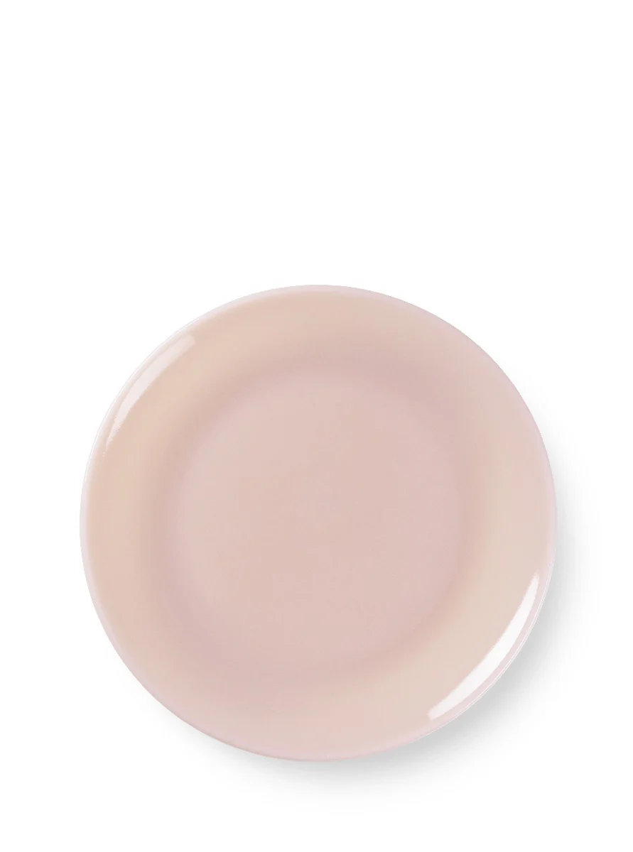Lucie Kaas  Milk middagstallerken, peach - Ø25,5 cm.