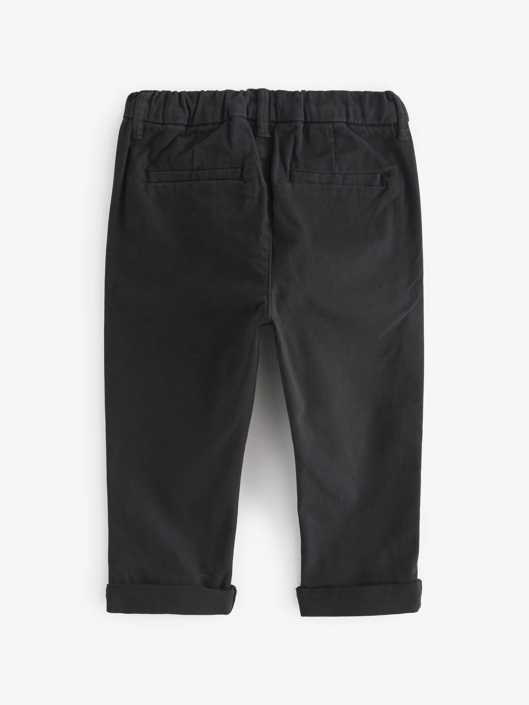 Zwart - Stretch Chino Broek (3mnd-7jr)