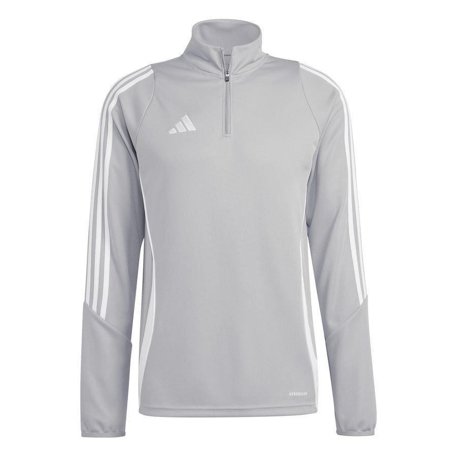 adidas Maillot d'Entraînement Tiro 24 - Gri/Blanc