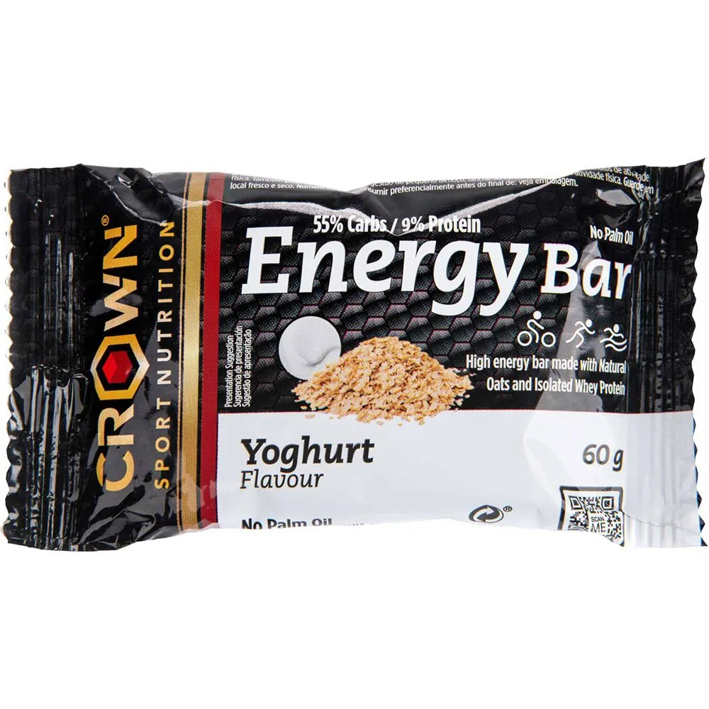 Barra de Iogurte Energética Crown Sport Nutrition 60g