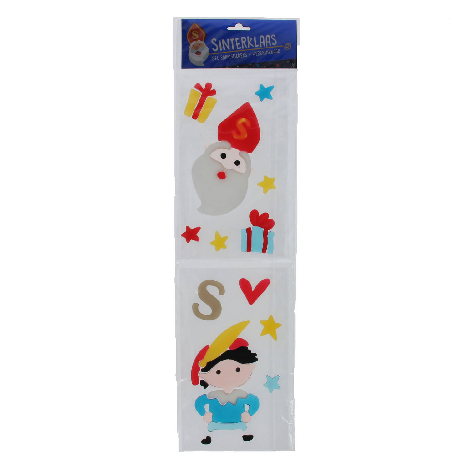 Raamstickers Sinterklaasfeest