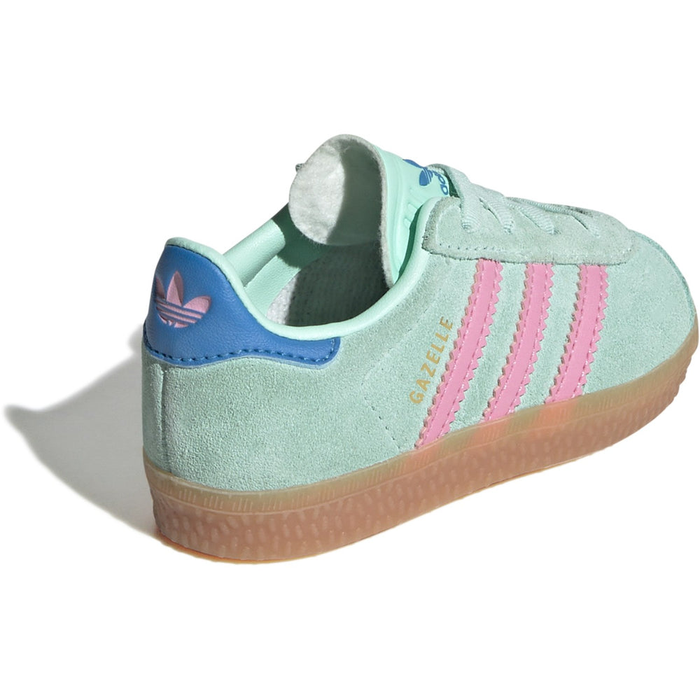 Køb adidas Originals Clear Mint/Bliss Pink/Bright Blue Gazelle Cf El I Sneakers