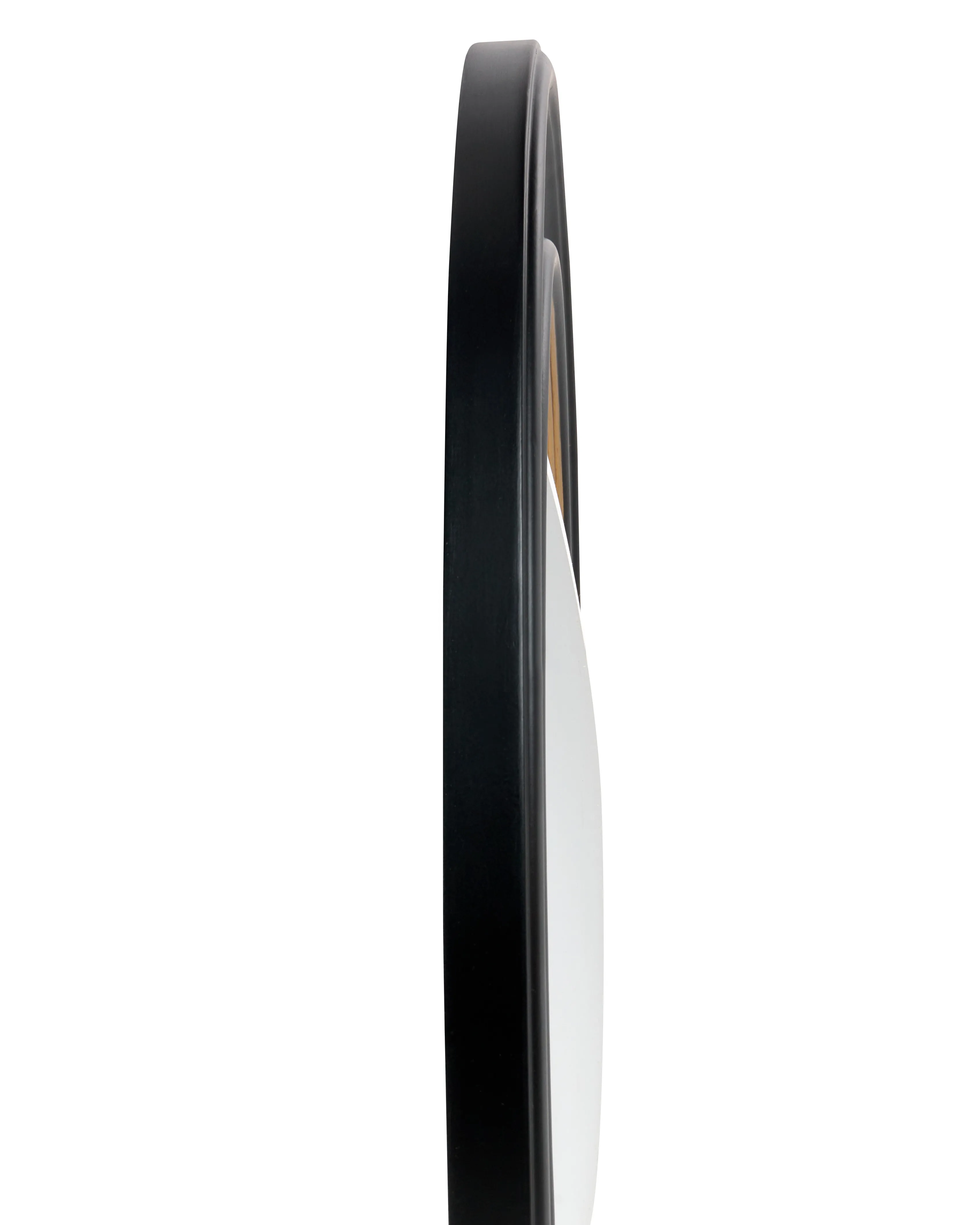 Wandspiegel MALO 66 cm 66 cm Zwart