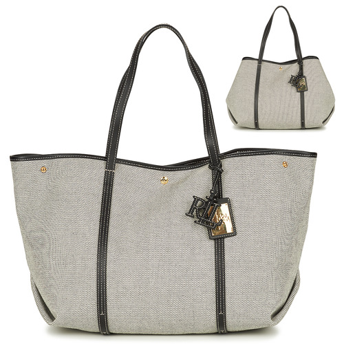Lauren Ralph Lauren - EMERIE TOTE LARGE Negro / Beige