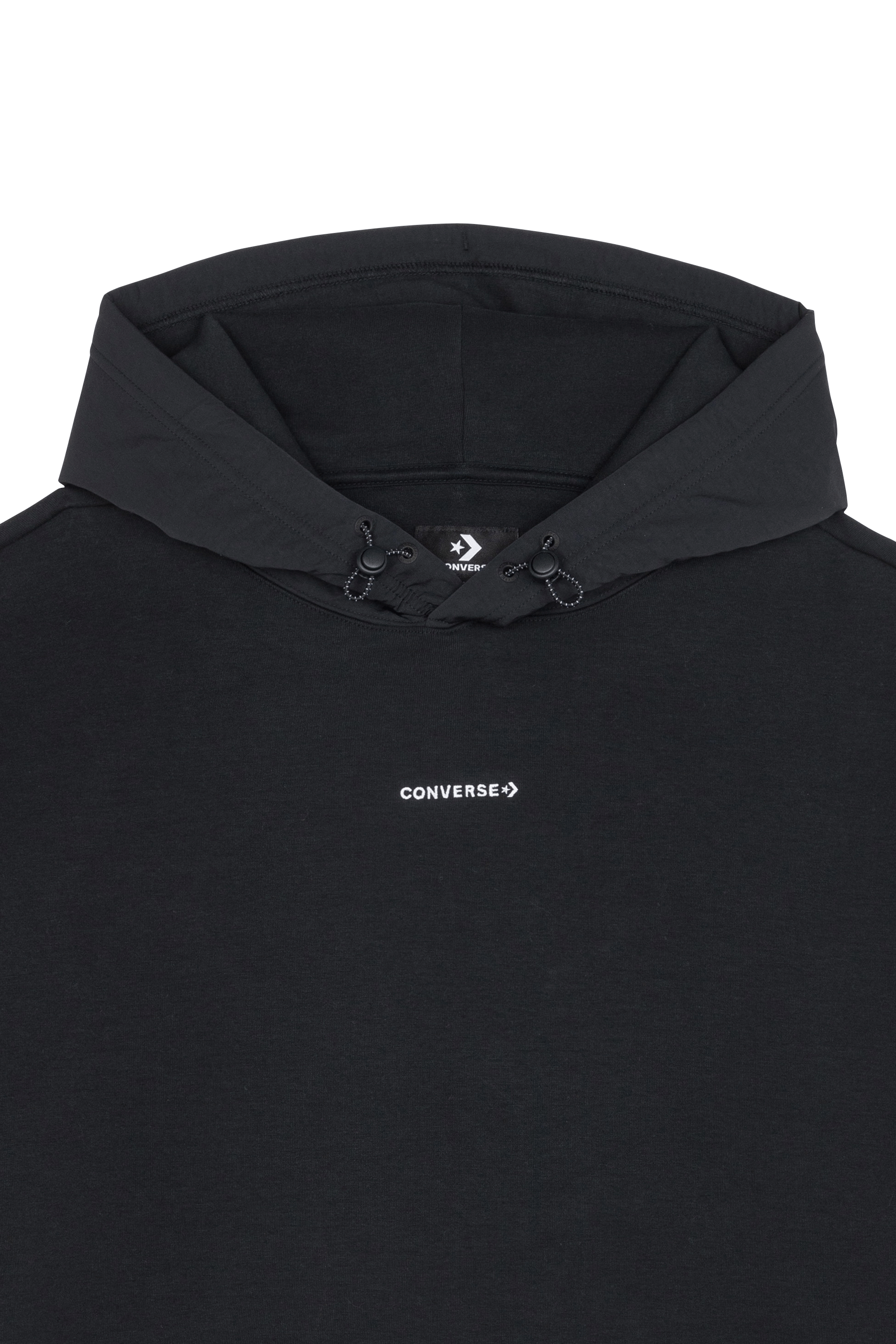 CONVERSE Sweatshirt WORDMARK HOODIE Noir