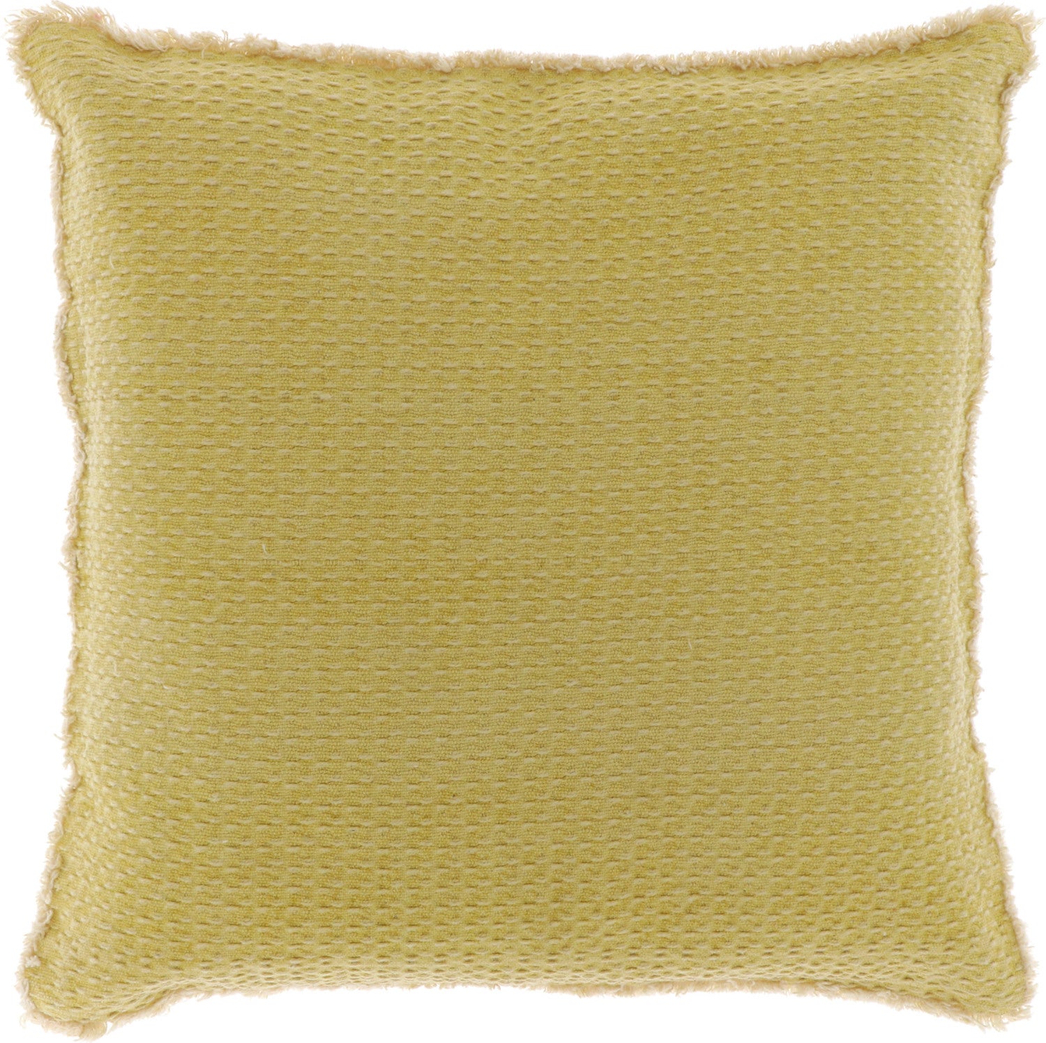 Unique Living sierkussen floyd geel 45 x 45 x 7 cm