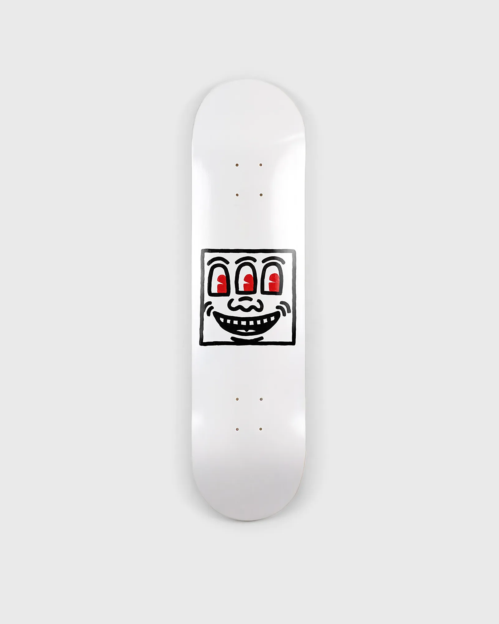 The Skateroom Keith Haring Untitled (Smile) Deck